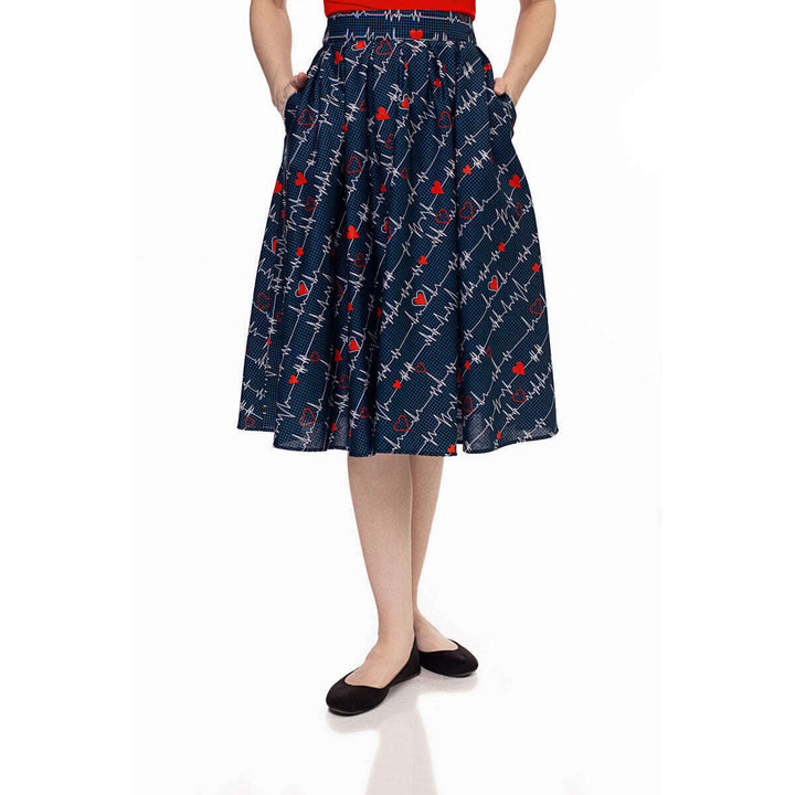 Doris Skirt in Heartbreaker - Small only