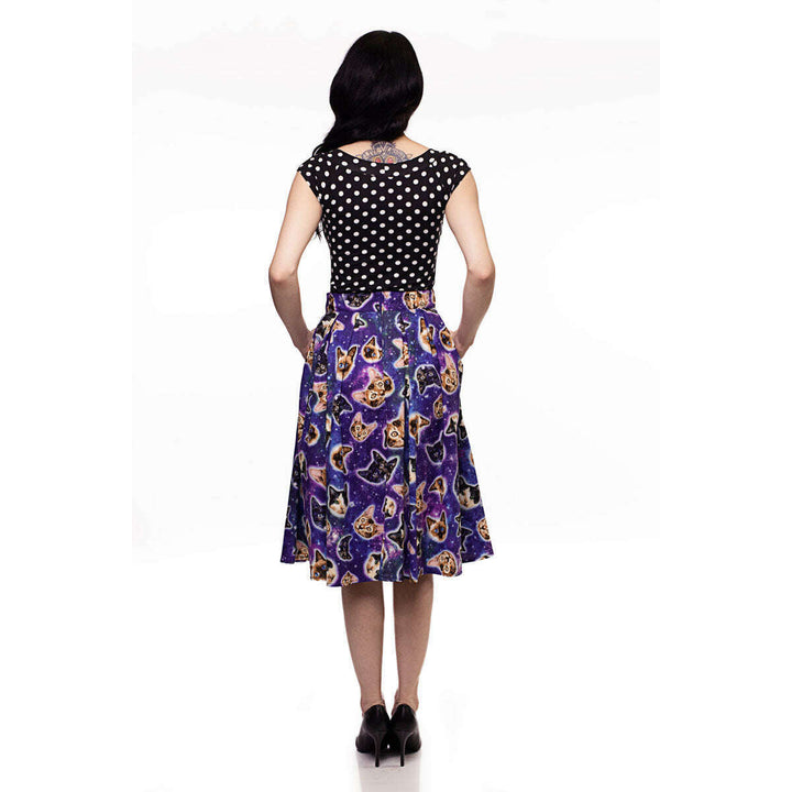 Doris Skirt in Space Cats