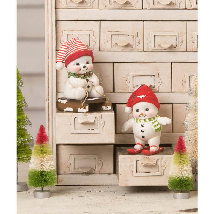 Down the Slopes Snowman by Bethany Lowe Designs 1