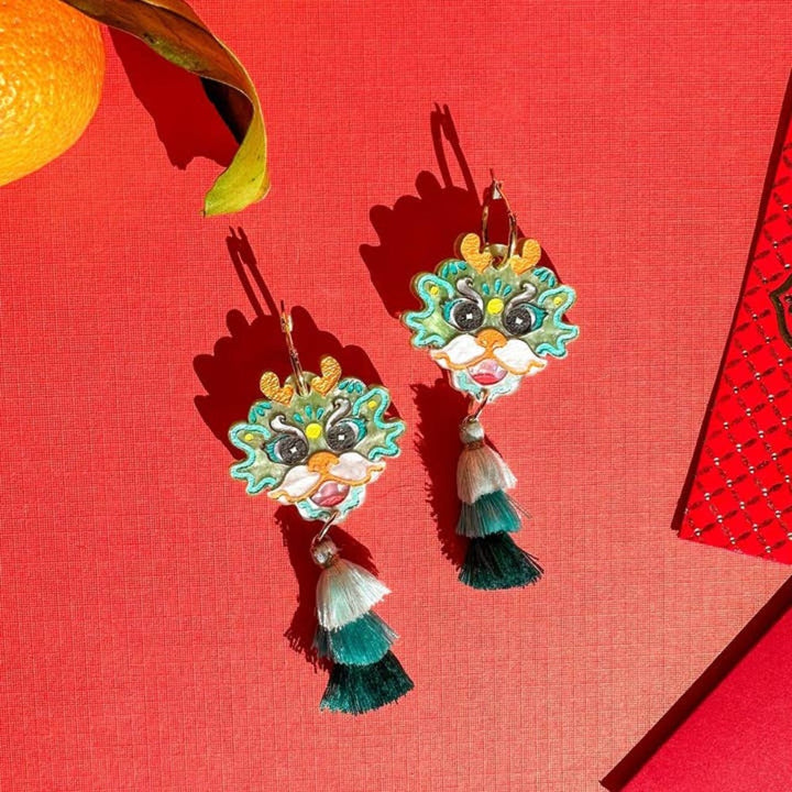 Dragon Dance Earrings 
