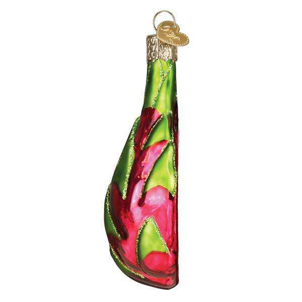 Old World Christmas Dragon Fruit Blown Glass Ornament
