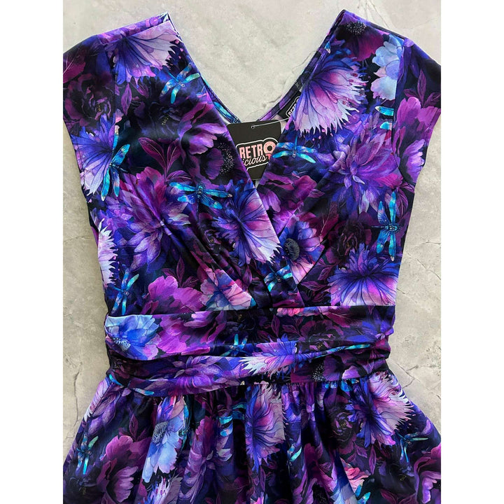 Dragonfly Floral Greta Dress
