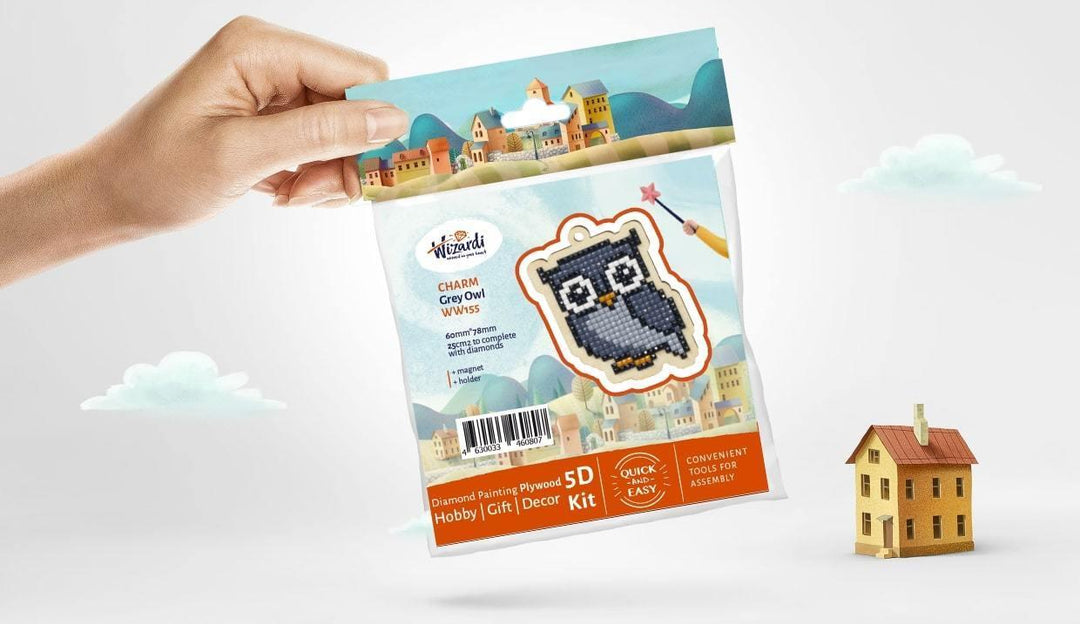 Dreamcatcher - Pink CSW202 Diamond Painting on Plywood Kit