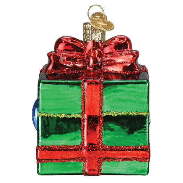 Old World Christmas Dungeons & Dragons Holiday Mimic Blown Glass Ornament