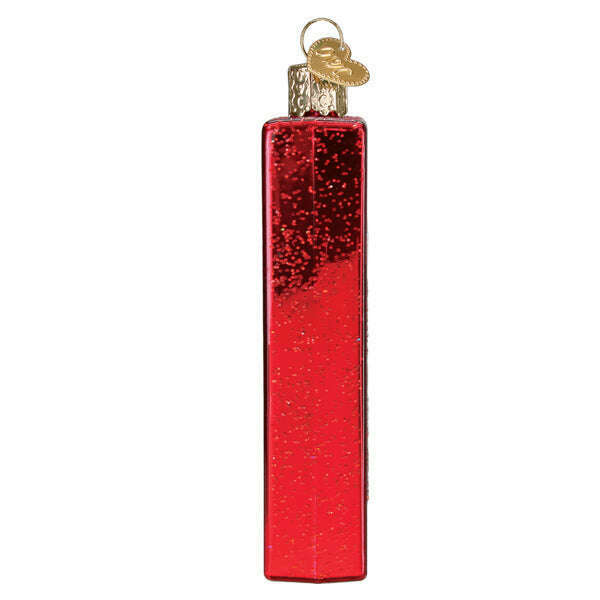 Old World Christmas Dungeons & Dragons Red Box Blown Glass Ornament
