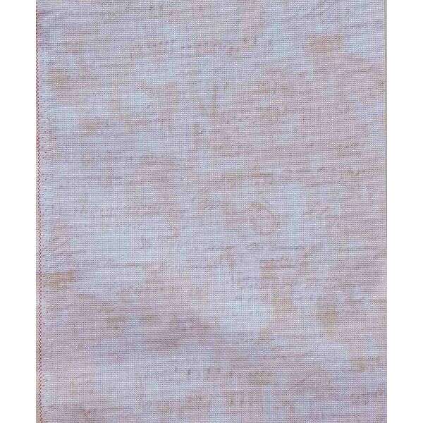 Dust of Time Designer Printed AIDA Fabric. Canvas for embroidery with an applied background  KF-1038A