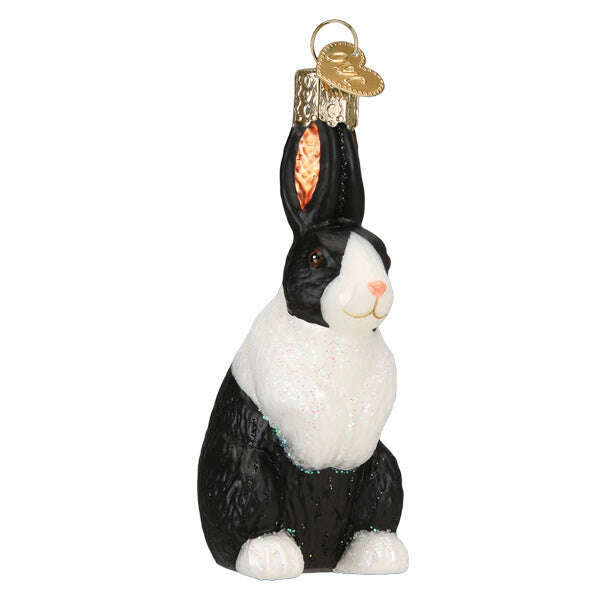 Old World Christmas Dutch Rabbit Blown Glass Ornament