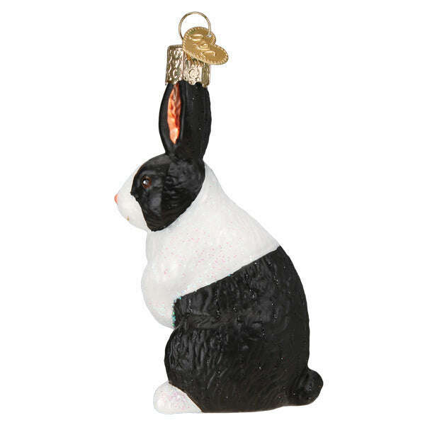 Old World Christmas Dutch Rabbit Blown Glass Ornament