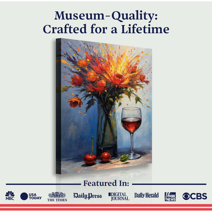 Dynamic Still Life Abstract Wall Art