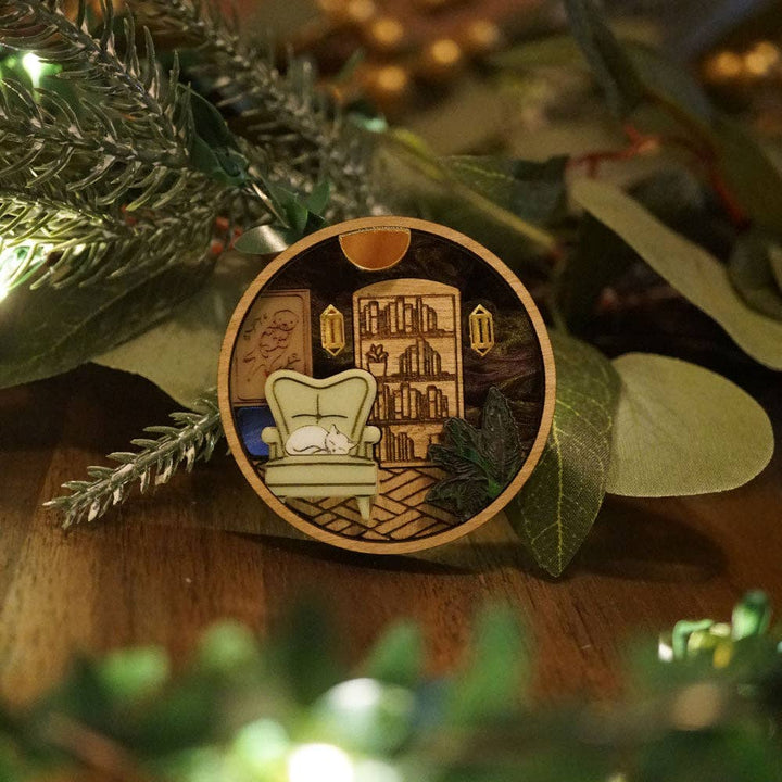 Bookshop Brooch