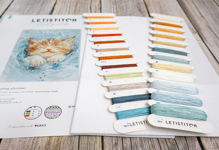 Splashing playtime L9931 Counted Cross Stitch Kit