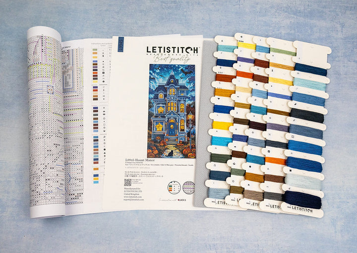 Haunt Manor L9945 Counted Cross Stitch Kit