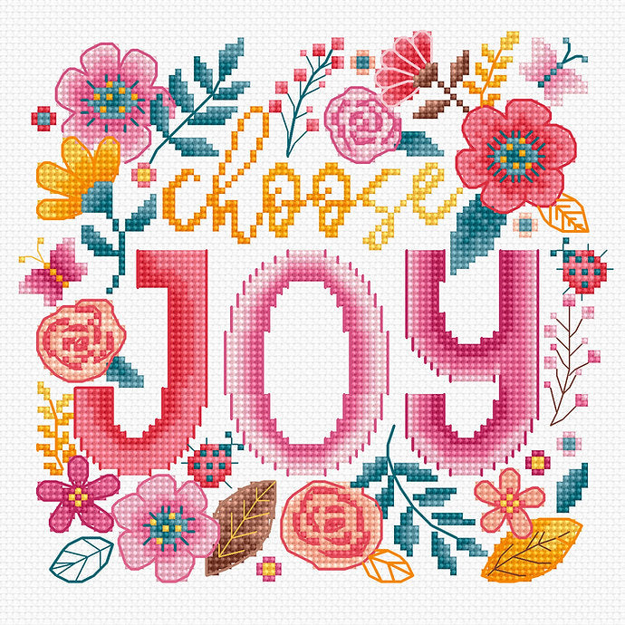 Choose Joy L9913 Counted Cross Stitch Kit