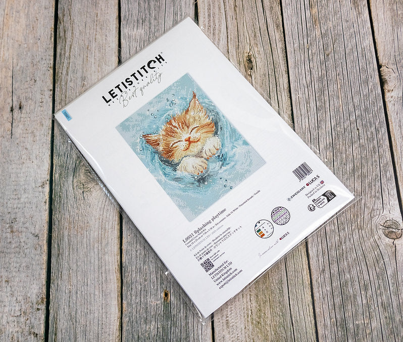 Splashing playtime L9931 Counted Cross Stitch Kit