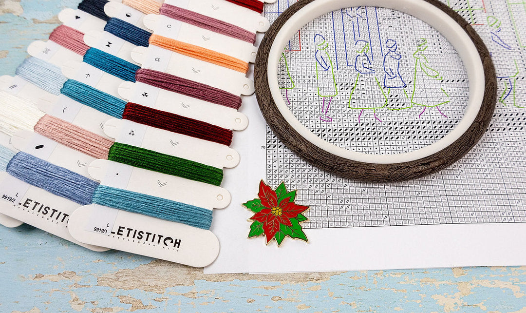 London Snowfall L9919 Counted Cross Stitch Kit