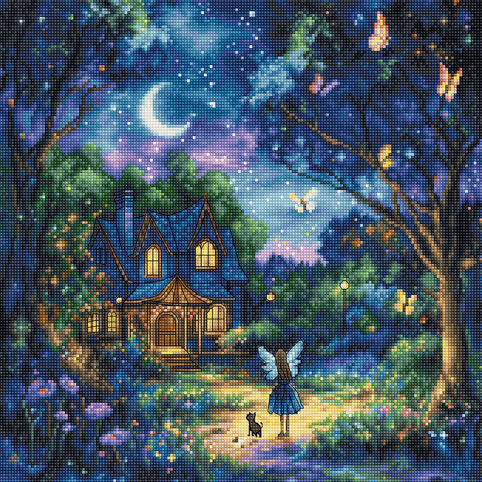 Luna's Garden L9942 Counted Cross Stitch Kit