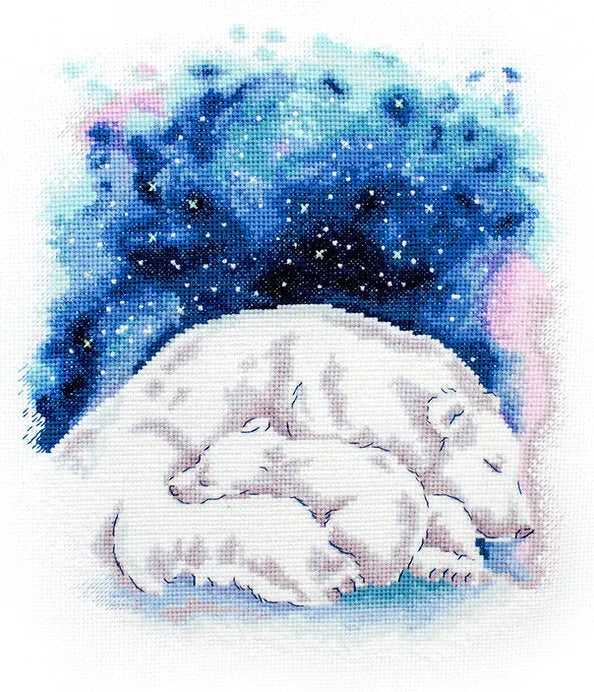 Mom‚Äö√Ñ√∂‚àö√ë‚àö¬•s Love L8816 Counted Cross Stitch Kit