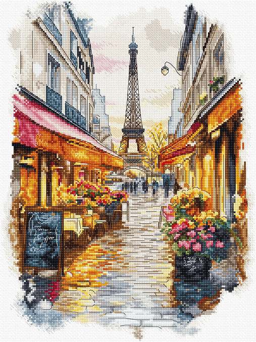 Paris L9929 Counted Cross Stitch Kit