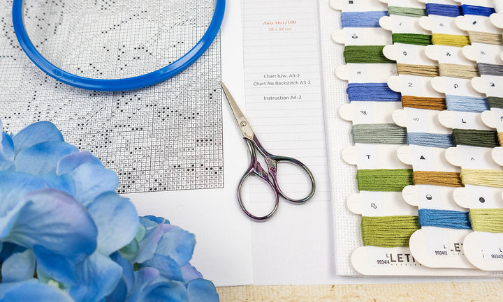 Blue Harmony L9934 Counted Cross Stitch Kit