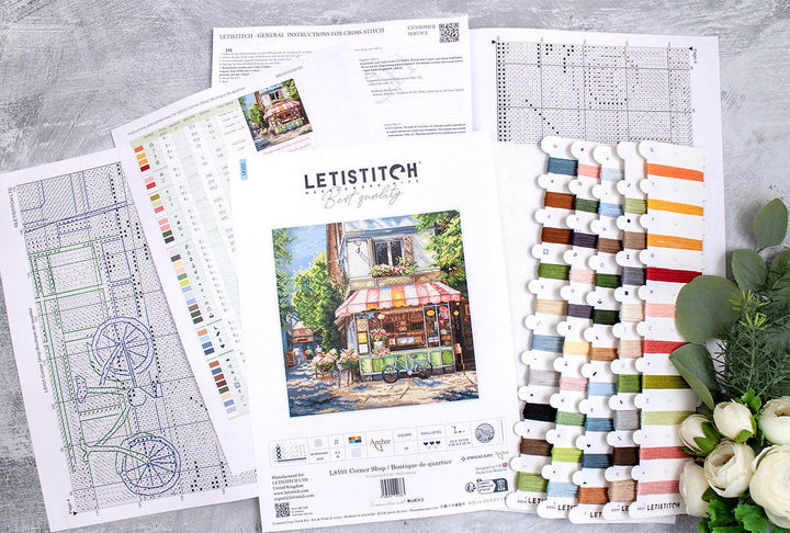 Corner Shop L8101 Counted Cross Stitch Kit