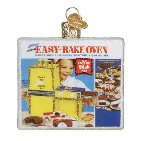 Old World Christmas Easy-Bake Oven Blown Glass Ornament