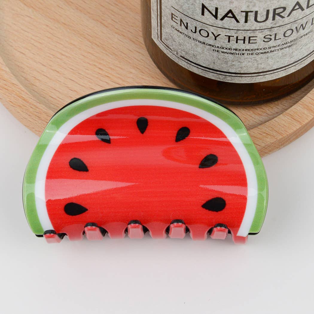 Cute Fruit And Vegetable Hair Claw Clip