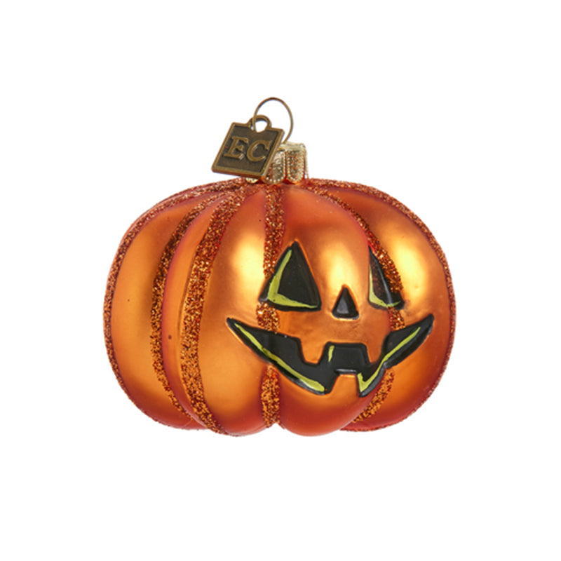 Ec 2.75" Pumpkin Ornament by Raz Imports 