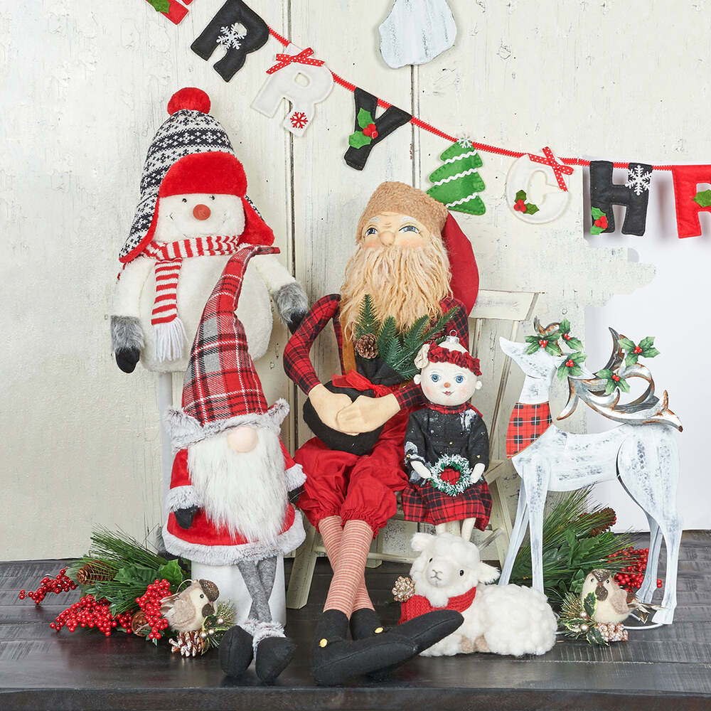 Edgarton Santa Gathered Traditions Art Doll by Joe Spencer 1