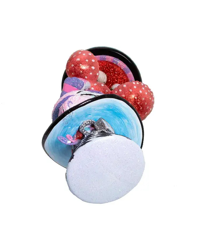 15"HOLLYWOOD CHESHIRE CAT NUTCRACKER