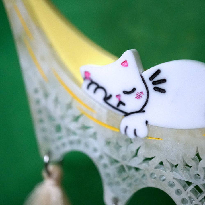 Chill Cat Hammock Necklace