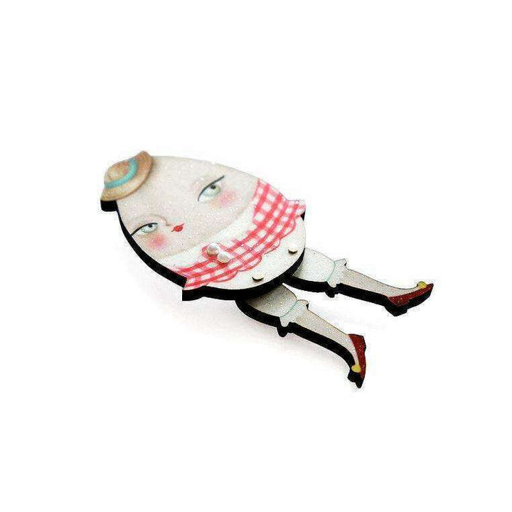 Egg Girl Brooch by Laliblue - Quirks!