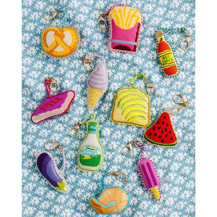 Eggplant Emoji - Bag Charm