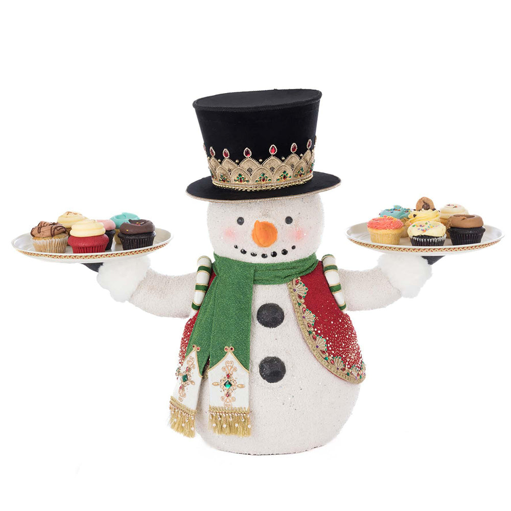 Elegant Snowman Server by Katherine's Collection image 1