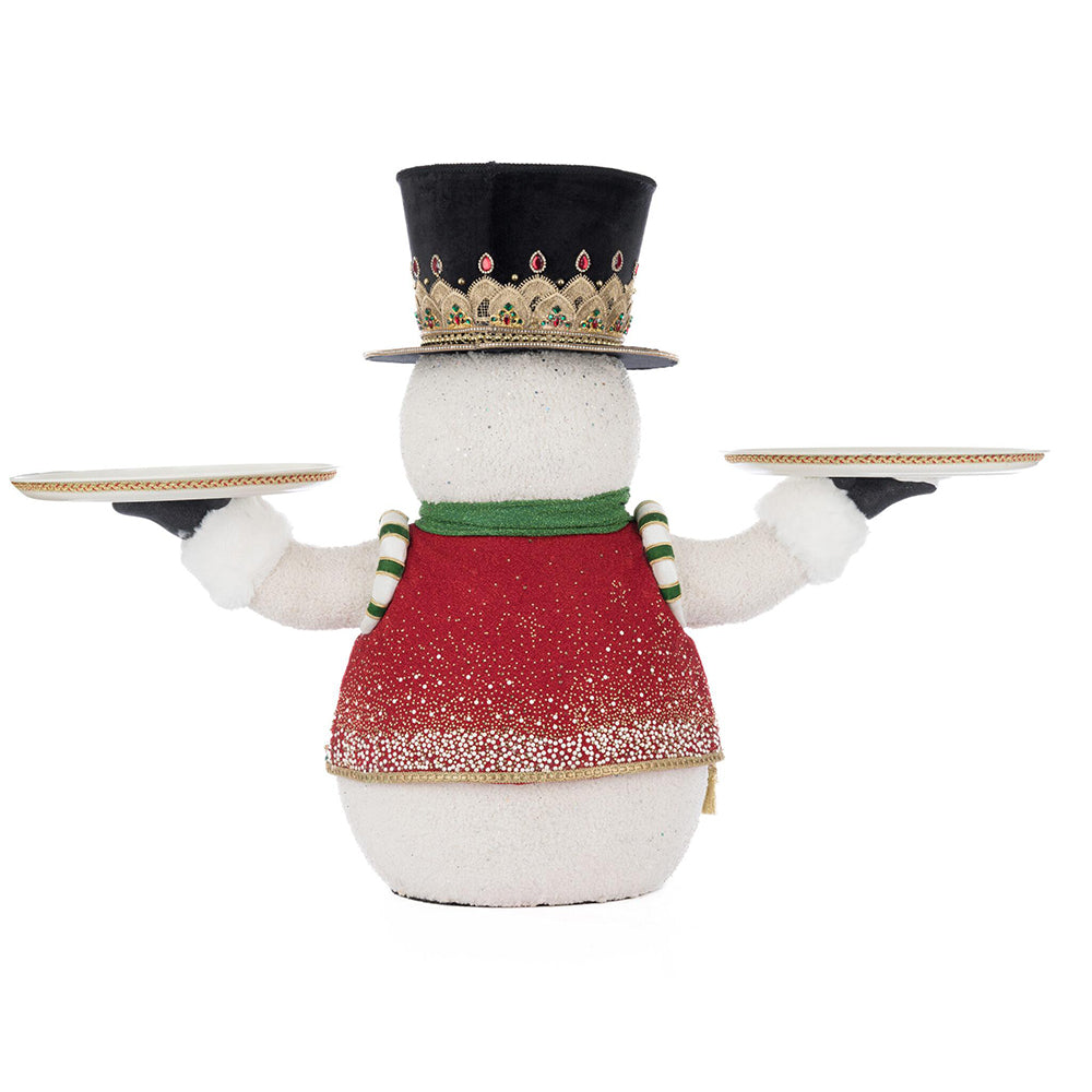 Elegant Snowman Server by Katherine's Collection image 4