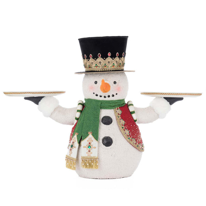 Elegant Snowman Server by Katherine's Collection image