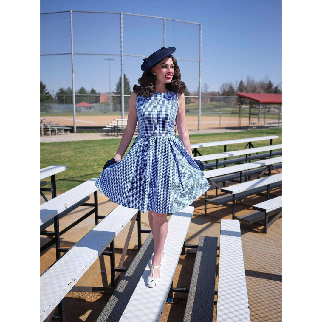 Elizabeth Dress in Gingham - XS only