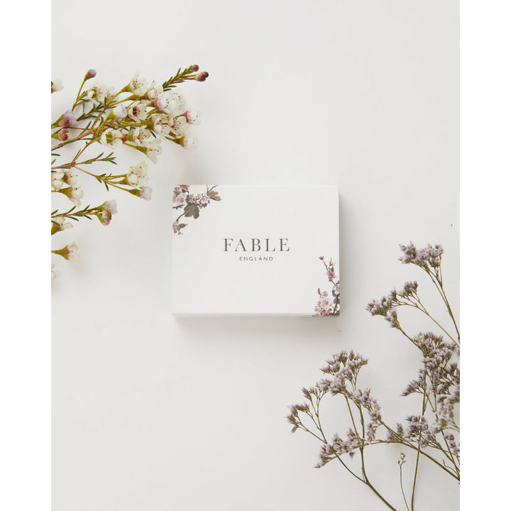 Enamel Blue Butterfly Brooch by Fable England 1