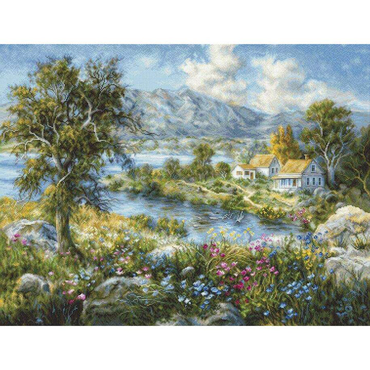 Enchanted Cottage B615L Counted Cross-Stitch Kit