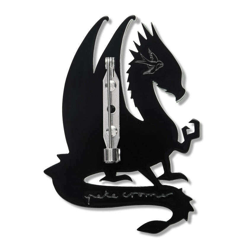 Impressive Scale Brooch by Erstwilder x Pete Cromer