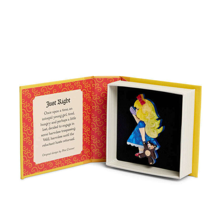 Just Right Brooch by Erstwilder x Pete Cromer PREORDER