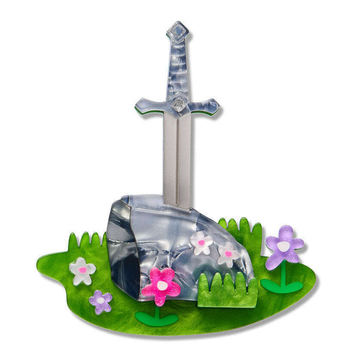 Once and Future Brooch by Erstwilder x Pete Cromer
