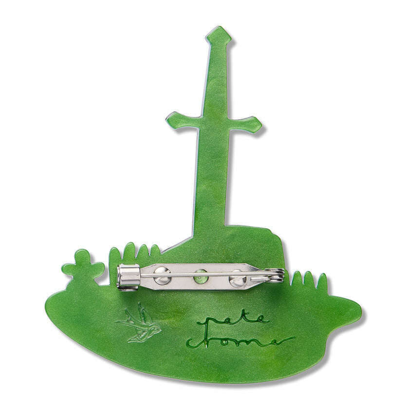 Once and Future Brooch by Erstwilder x Pete Cromer