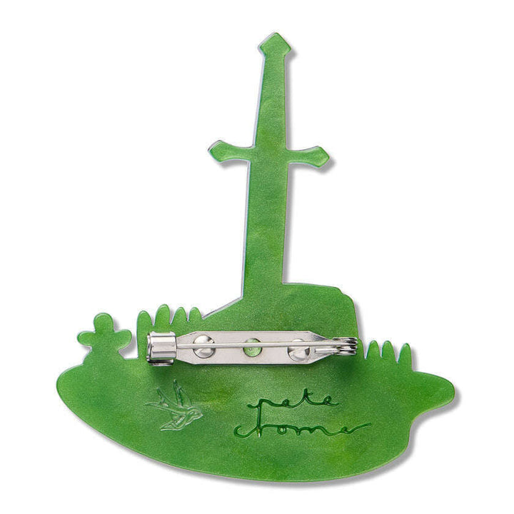 Once and Future Brooch by Erstwilder x Pete Cromer