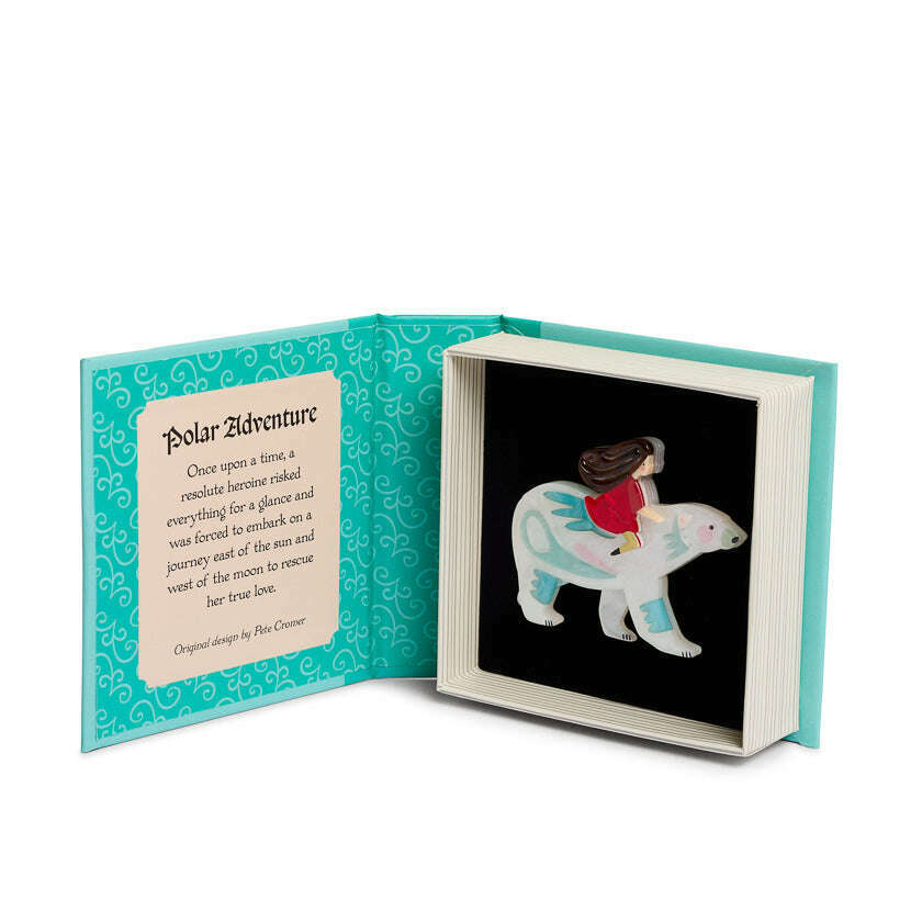 Polar Adventure Brooch by Erstwilder x Pete Cromer