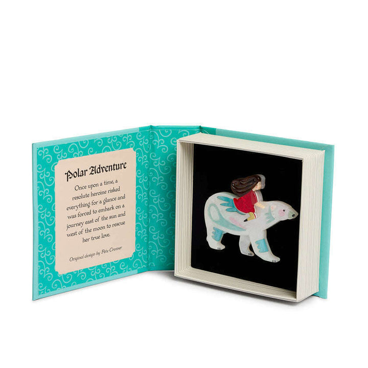 Polar Adventure Brooch by Erstwilder x Pete Cromer