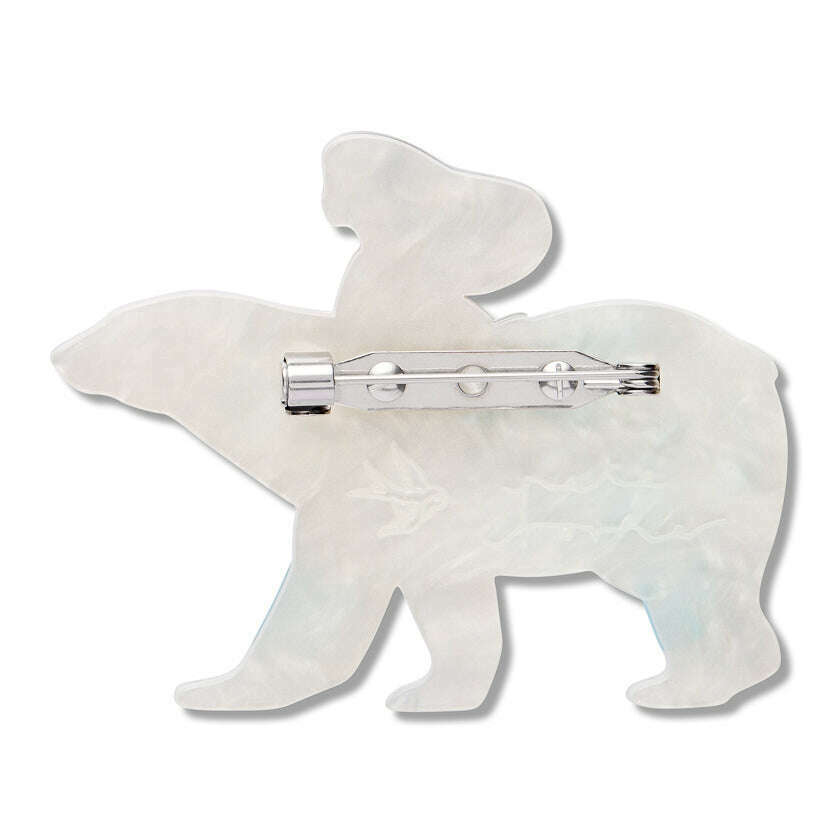 Polar Adventure Brooch by Erstwilder x Pete Cromer