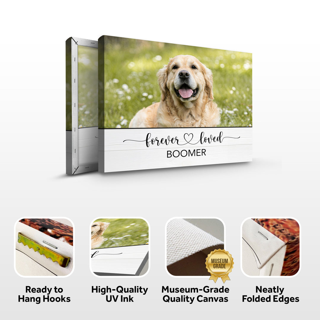 Pet Memorial Sign Forever Loved