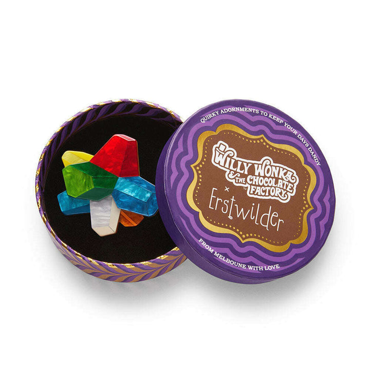 Everlasting Gobstopper Brooch by Erstwilder – view 2