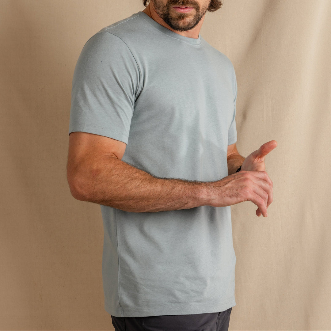 The Morning Haze | Light Slate Blue Everyman™ T Shirt