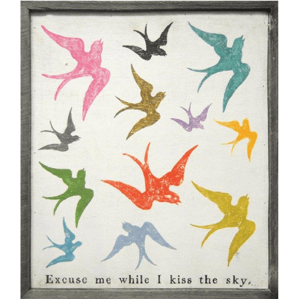 "Excuse Me While I Kiss The Sky" Art Print - Quirks!